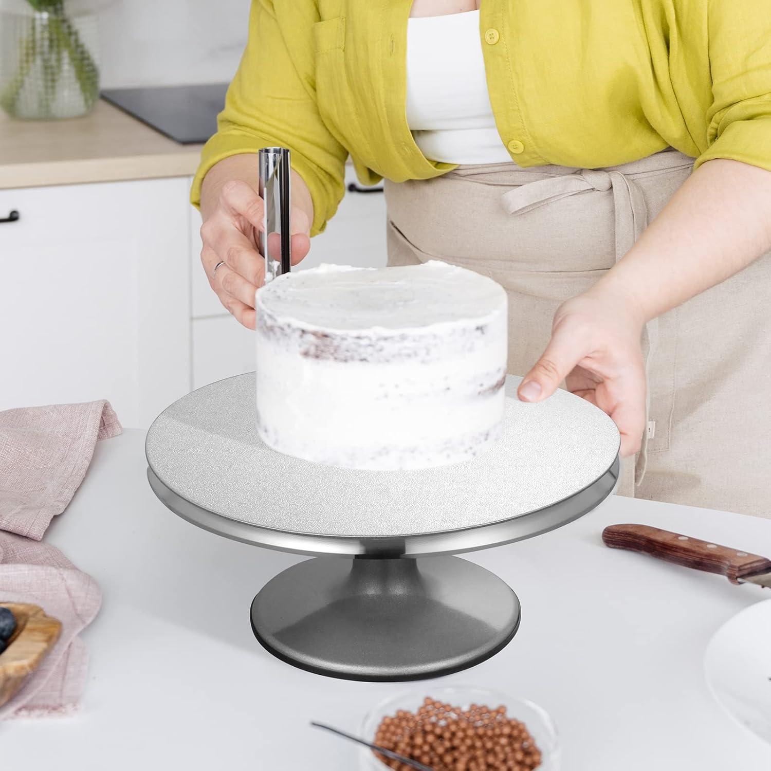 Drehbarer Tortenständer Aluminiumlegierung 13-teilig 12 Zoll