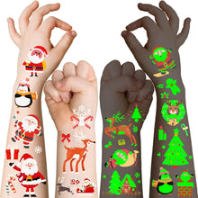 Weihnachts-Tattoos für Kinder Glitzer-Adventskalenderfüller