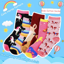 Jeasona Kinder Socken Mädchen 27-30 Tiermuster