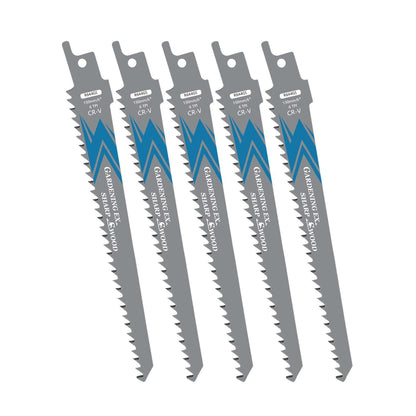 EZARC Säbelsägeblätter Set für Holz schnelle Schnitte 150mm 6TPI