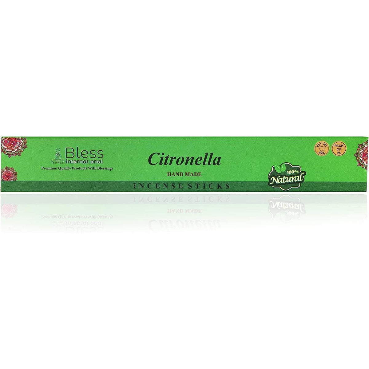 Bio-Räucherstäbchen Citronella 25 Stück | Naturduft & Entspannung