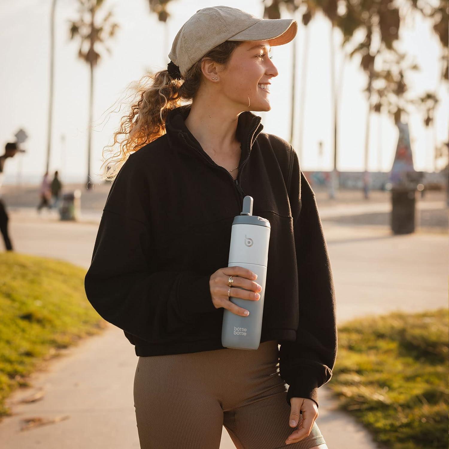 Isolierte Trinkflasche 680ml doppelwandig auslaufsicher