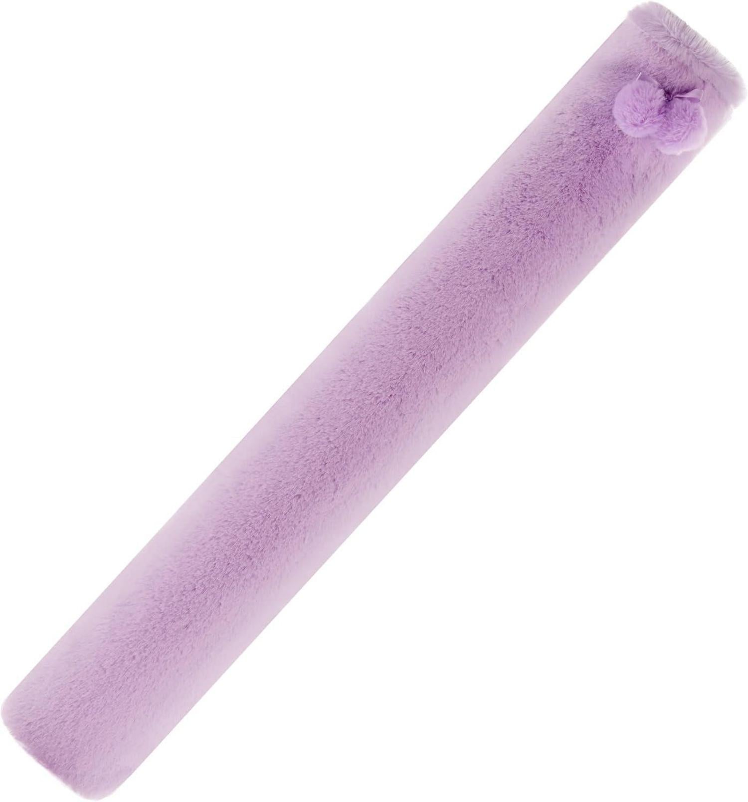 Wärmflasche Wärmbeutel pelziger Bezug Körperschmerzen lila Violett