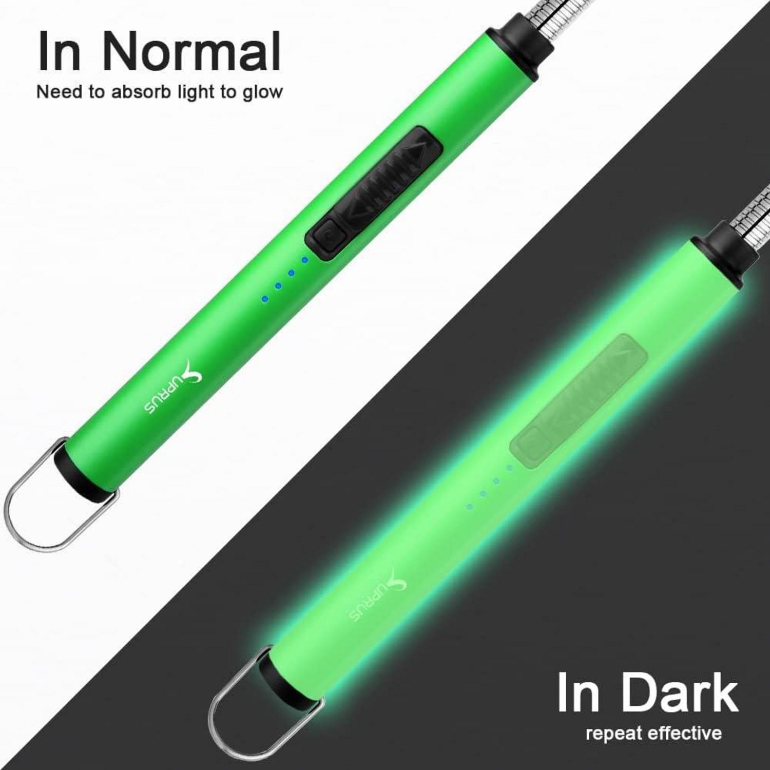 Elektrisches Lichtbogen-Feuerzeug mit flexiblem Hals, USB-aufladbar