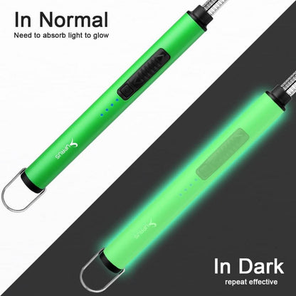 Elektrisches Lichtbogen-Feuerzeug mit flexiblem Hals, USB-aufladbar