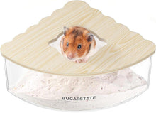 Hamster-Sandbad-Container Acryl Transparent 16x16cm