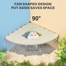 Acryl Hamster-Sandbad-Container 16x16x8,2cm für Kleintiere