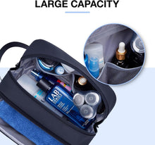 Herren Reise Kulturtasche Männer Dopp Kit Blau Organizer