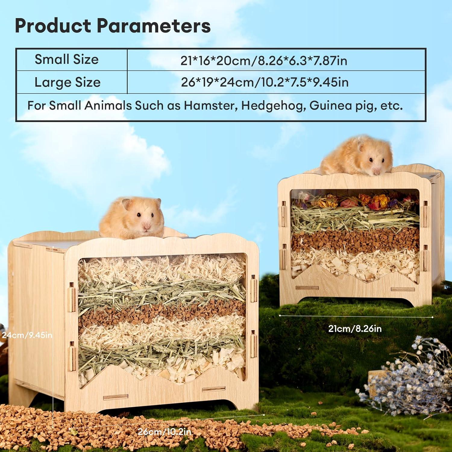 Große Hamster Grabbox und Sandbad Behälter Hamster Rennmäuse