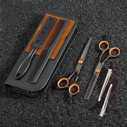 Haarschneideschere Effilierschere Set Profi 6 Zoll Mischschere Kit