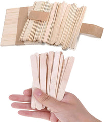Holzstäbchen Basteln Eiscreme Stiel Naturholz 200 Stück