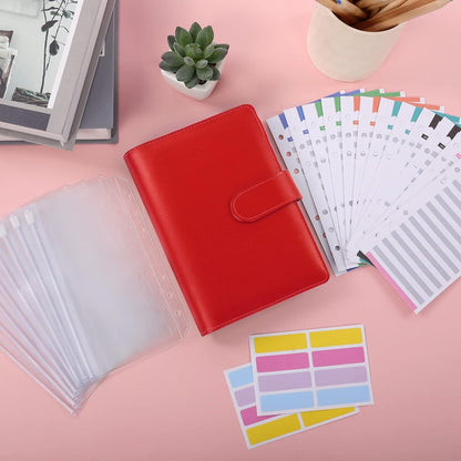 Budget Binder A6 Ringbuch Geld Sparen Mappe Budget Planner 12