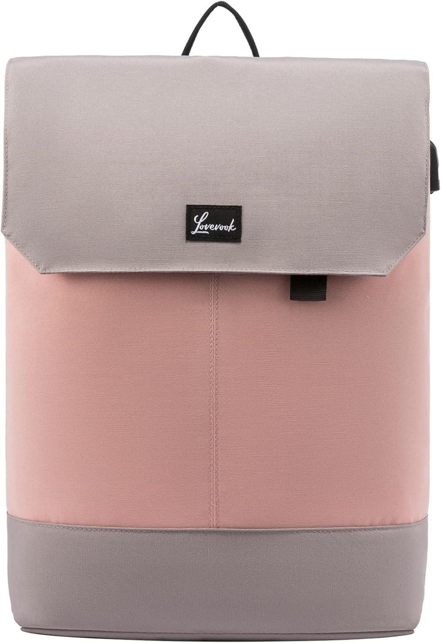 Schulrucksack für Teenager Mädchen mit Laptopfach, Diebstahlsicherung