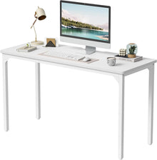 Schreibtisch Computertisch Stabil Industrie-Design White 120x60x75cm