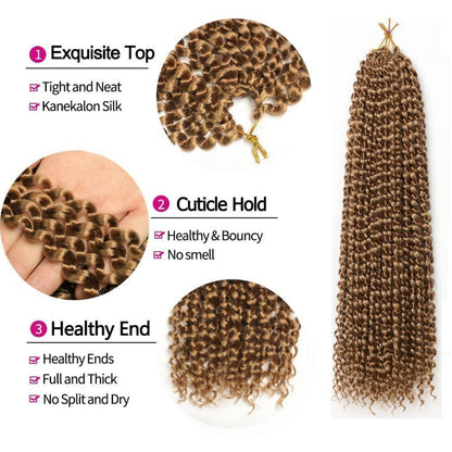 Passion Twist Häkelhaar 7er Pack 18 Zoll