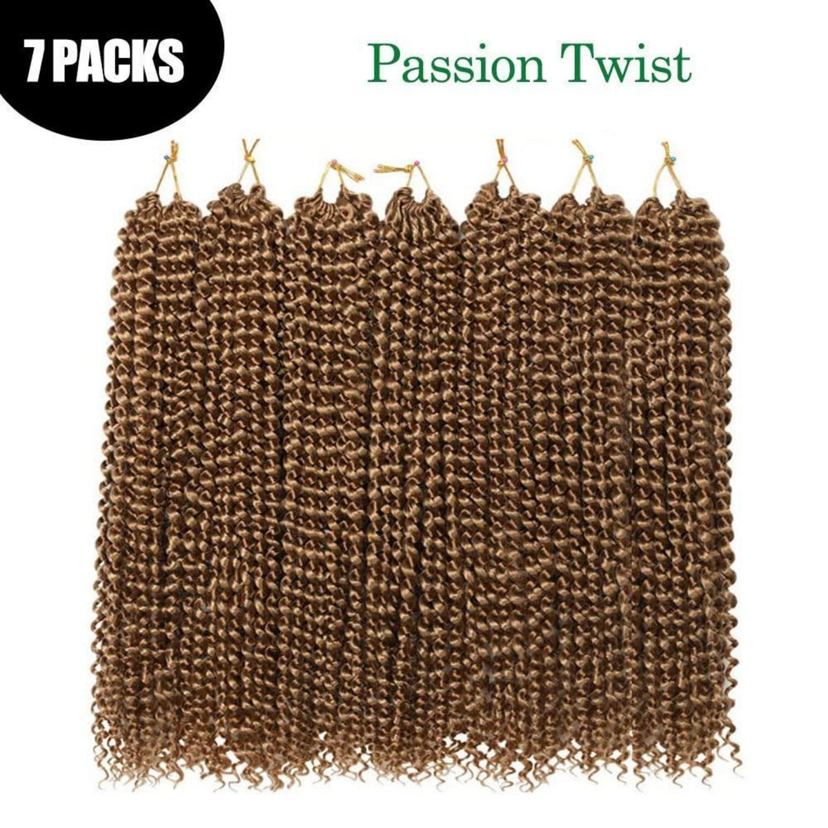 Passion Twist Häkelhaar 7er Pack 18 Zoll