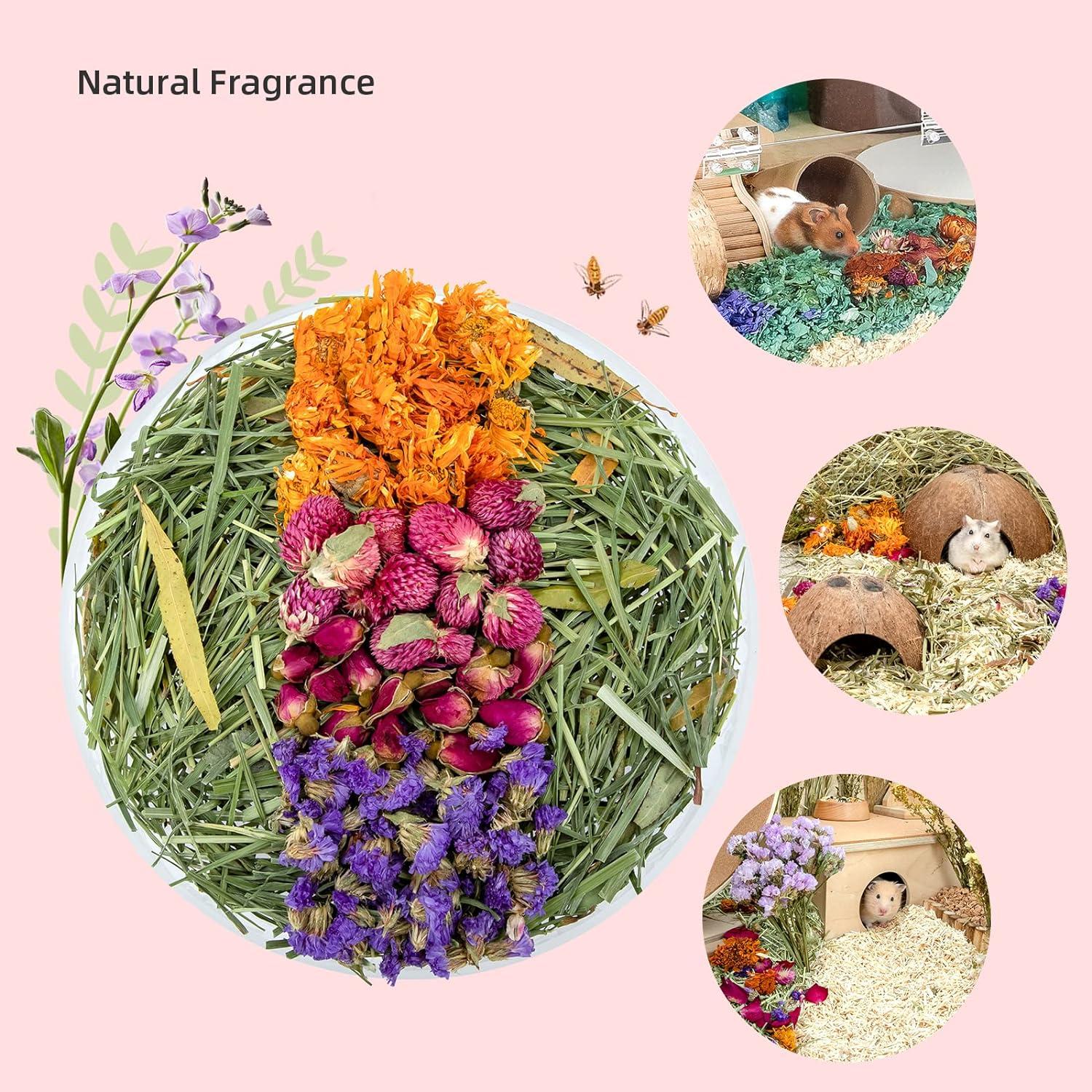 Niteangel Natürliches Hamster-Einstreu Dekoration für syrische Zwerg-Hamster & Kleintiere