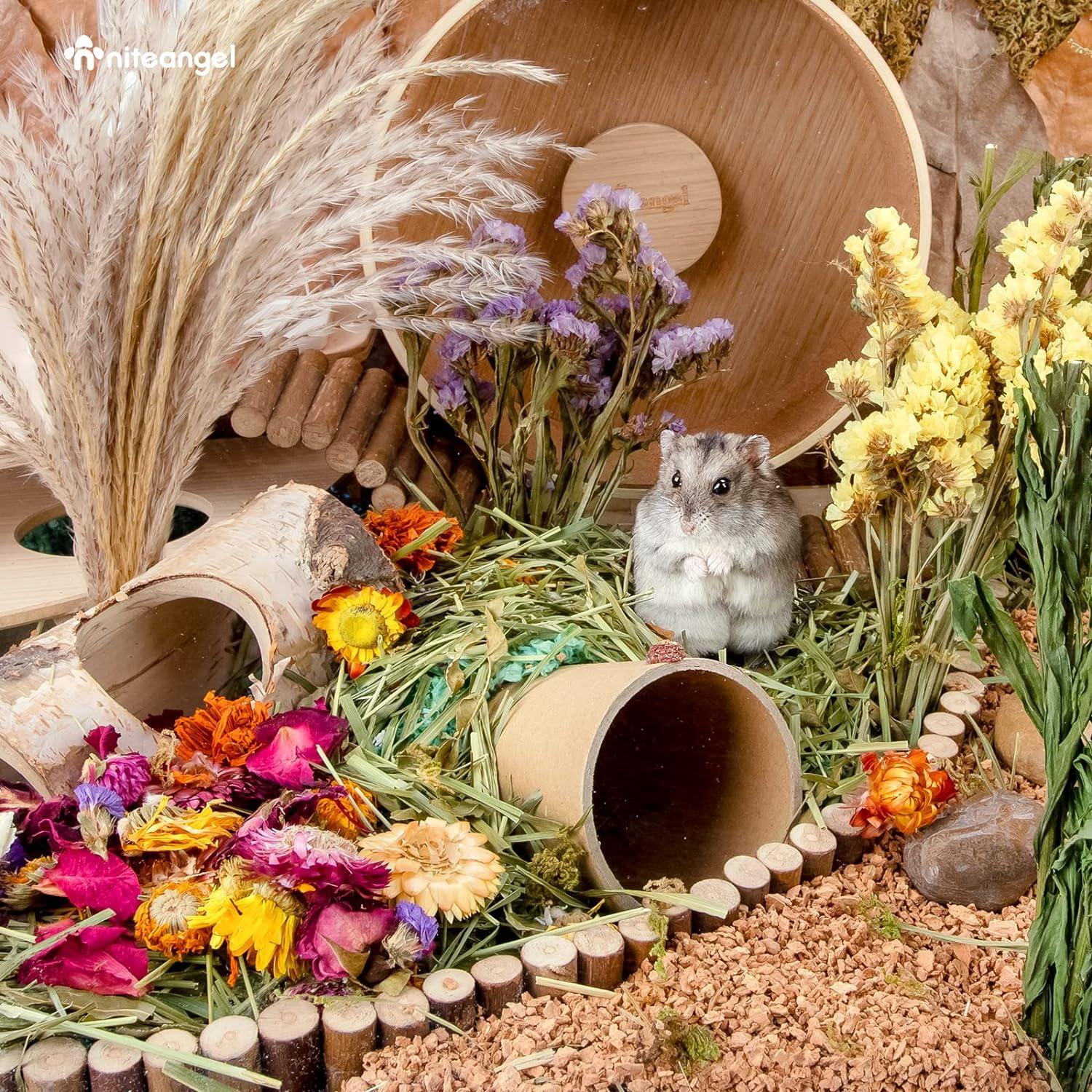 Niteangel Hamster-Einstreu weich Dekoration Zwerg-Hamster Kleintiere