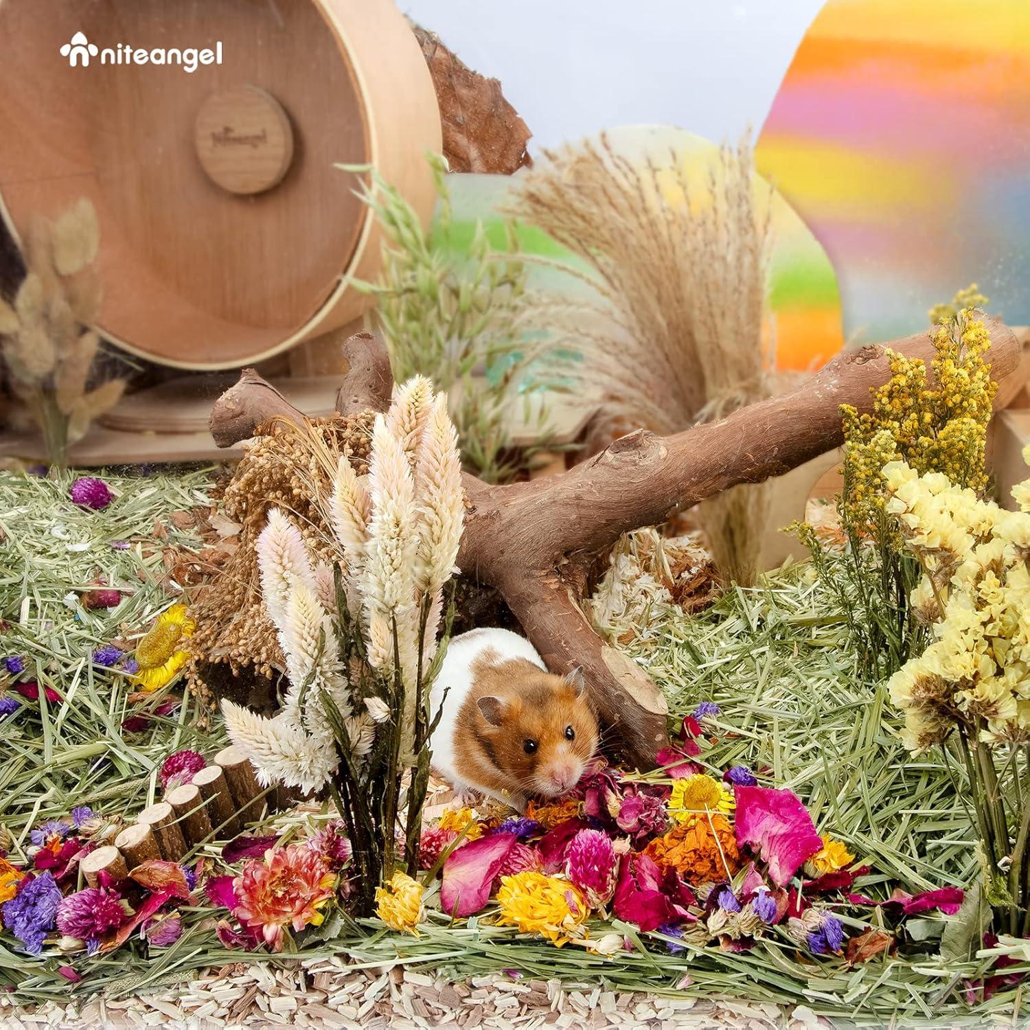 Niteangel Hamster-Einstreu weich Dekoration Zwerg-Hamster Kleintiere