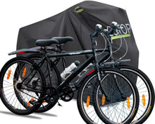 Fahrradabdeckung XL 210T Nylon mit Schlossösen Wetterschutz 3XL Dünn