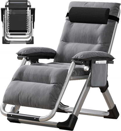 Zero Gravity Liegestuhl mit 200 kg Traglast, Polster und