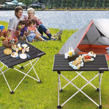 Tragbarer Aluminium Camping-Klapptisch mit Tasche - Leicht
