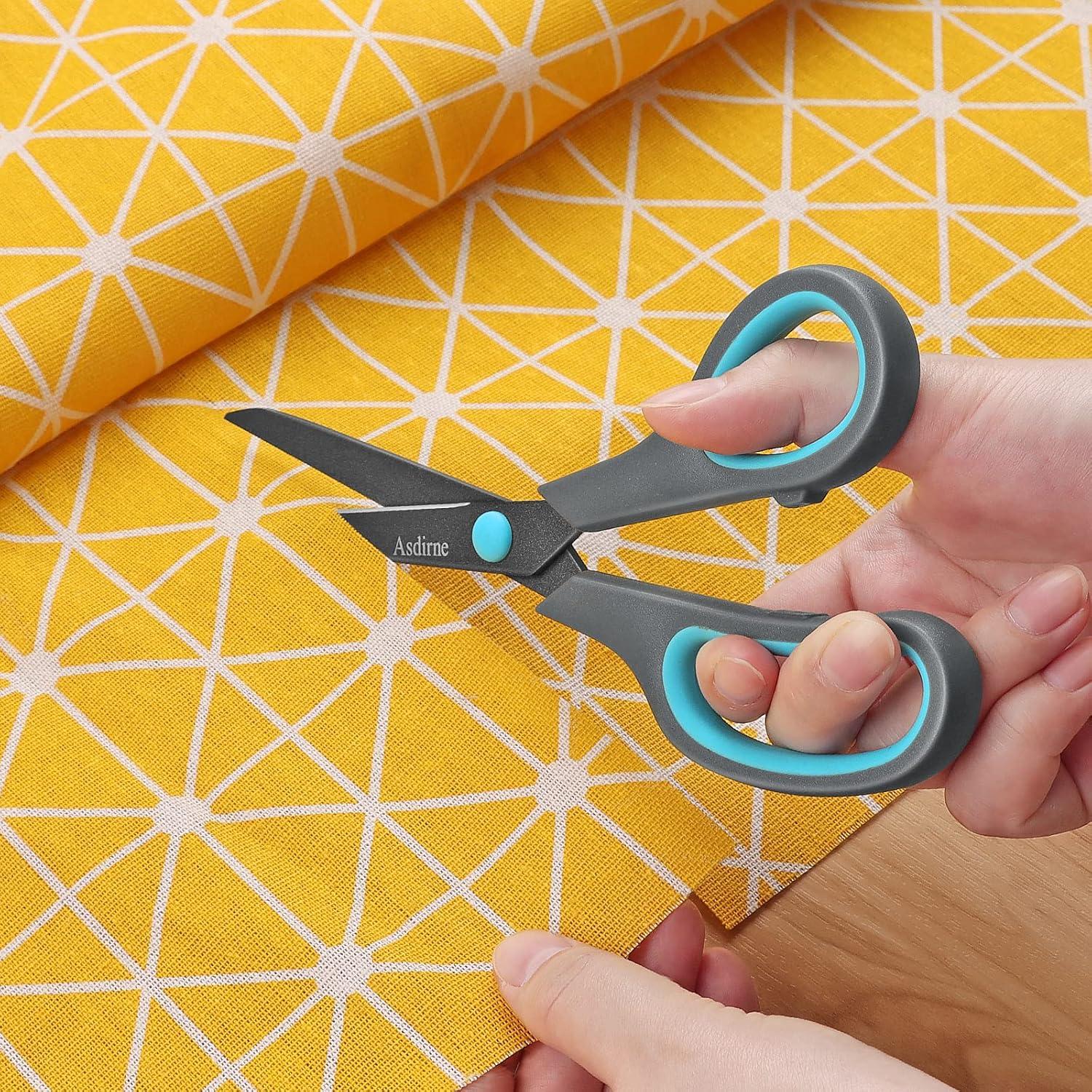 Asdirne Teflon Schere Set 4 Stück Premium-Edelstahl