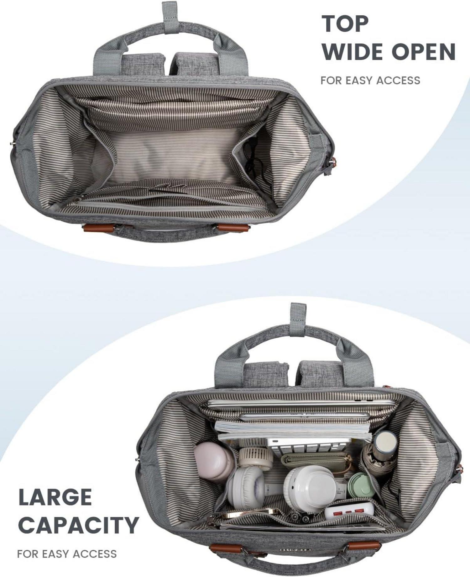 LOVEVOOK Rucksack Damen 15,6 Zoll Wasserdicht Uni Business Reise