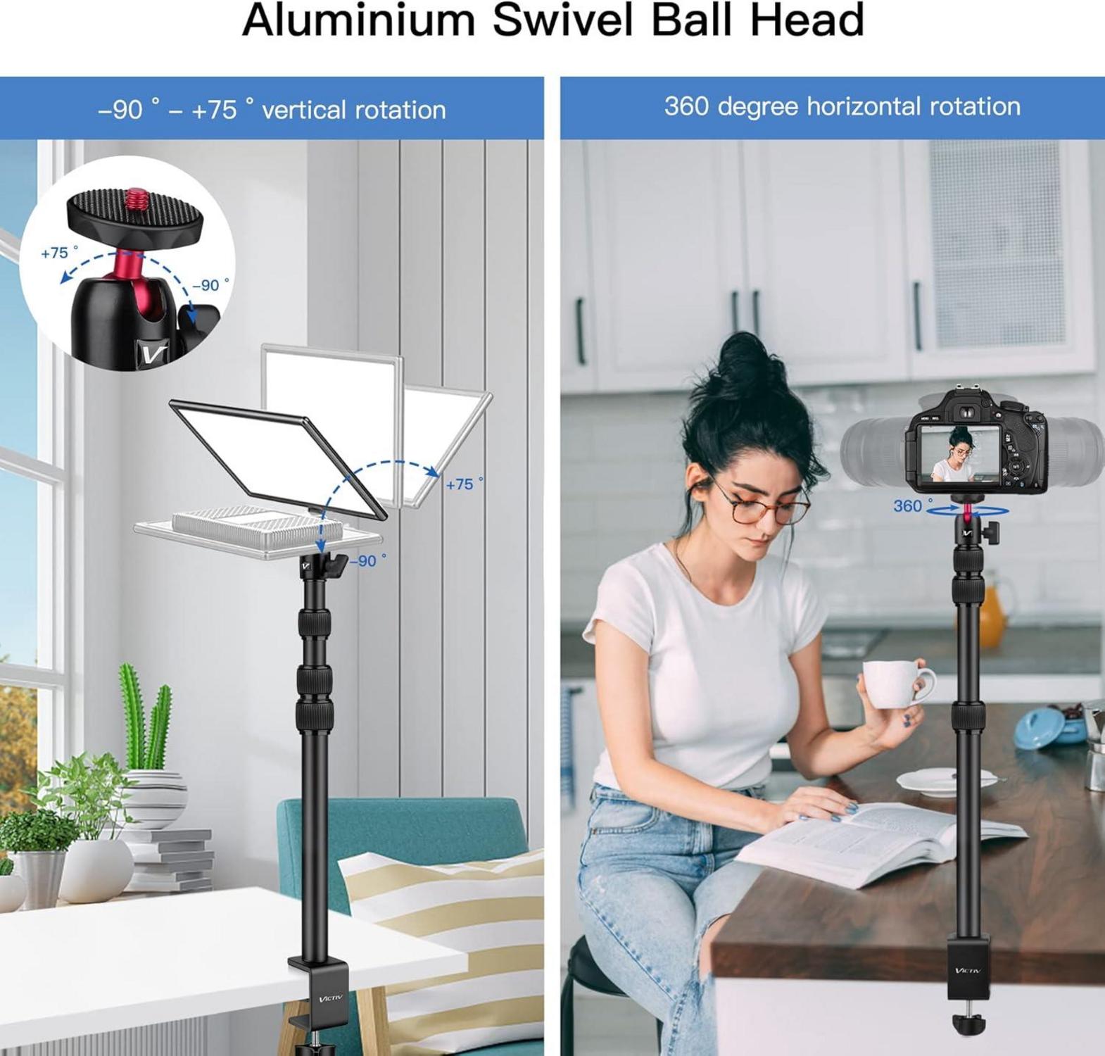 Kamera Tischstativ DSLR Multifunktional Lichtstativ 37cm-105cm