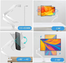 Monitor Halterung Weiß 17-34 Zoll Bildschirm