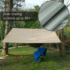 Ultraleichtes Wasserdichtes Tarp 4x4 Zeltplane mit Ösen
