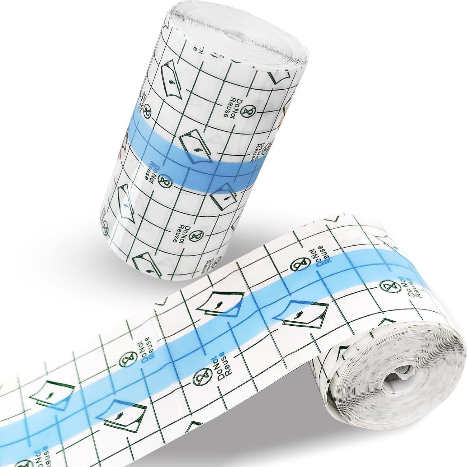 Transparente Wasserdichte Bandage 10m & 5m - Hautschutz für Sport