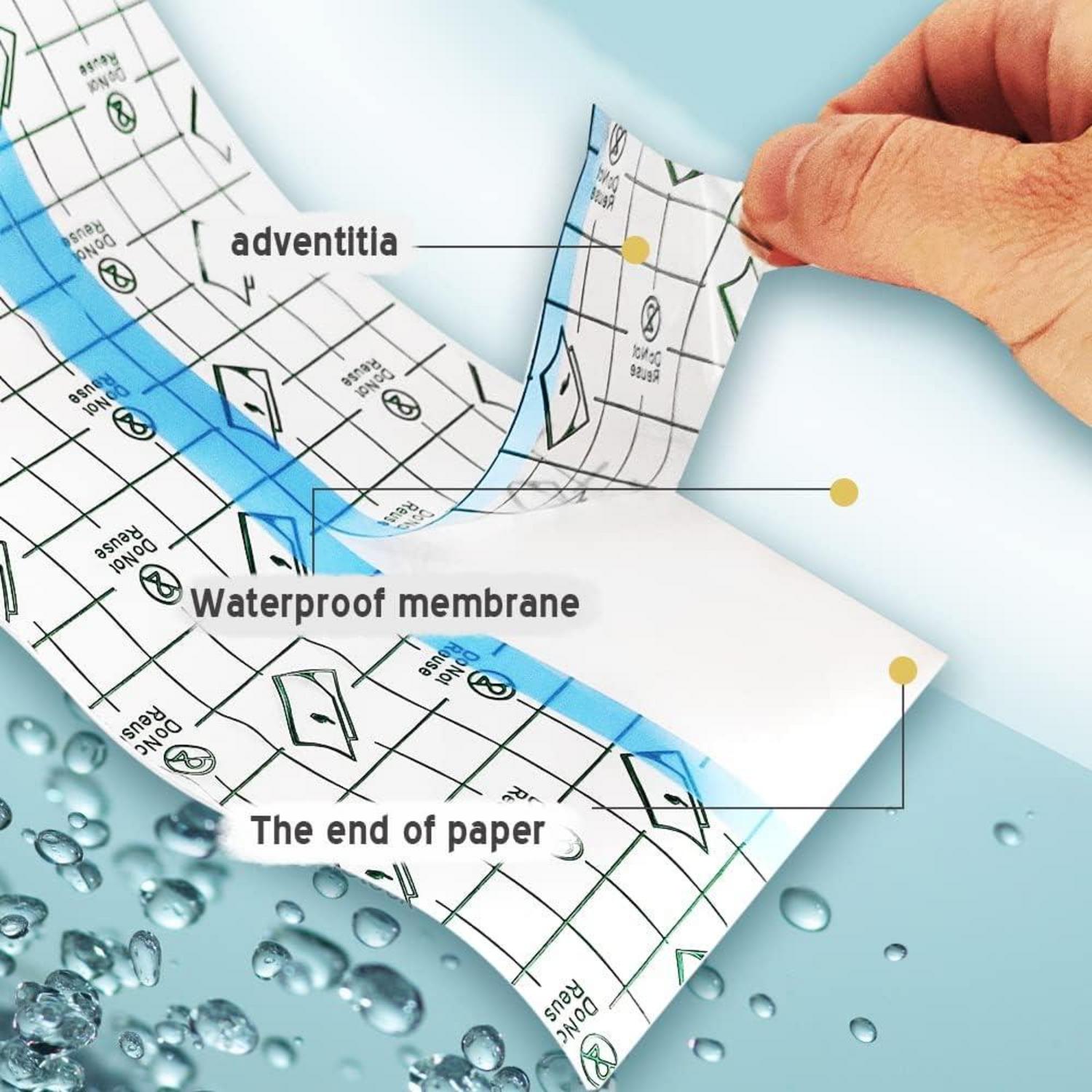 Transparente Wasserdichte Bandage 10m & 5m - Hautschutz für Sport