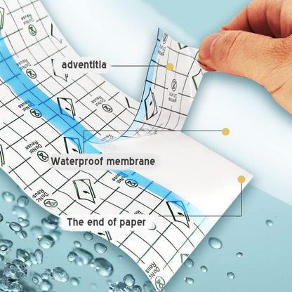 Transparente Wasserdichte Bandage 10m & 5m - Hautschutz für Sport