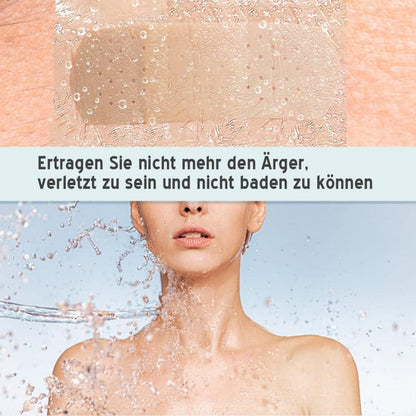 2 Stück Wasserdicht Transparent Bandage 10x100cm 5x50cm