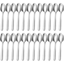 24 Stück Suppenlöffel Set Edelstahl Esslöffel Tafellöffel