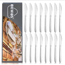 Tafelmesser Set 16 Stück Messer Set Buttermesser Edelstahl