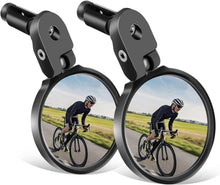 Fahrradspiegel 2 Stück 360° Schwenkbarer Konvexer Spiegel 17,4-22mm