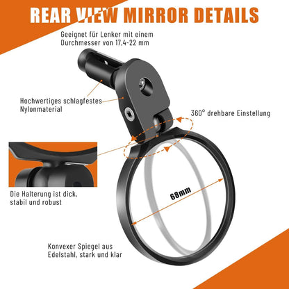 Fahrradspiegel für Lenker