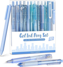 Gelstifte Aesthetic Gel Pens Set – 12er-Pack & Textmarker