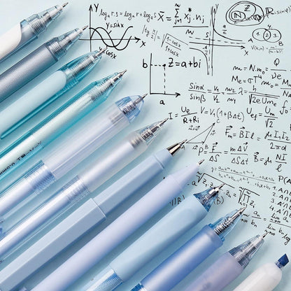 Gelstifte Aesthetic Gel Pens Set – 12er-Pack & Textmarker