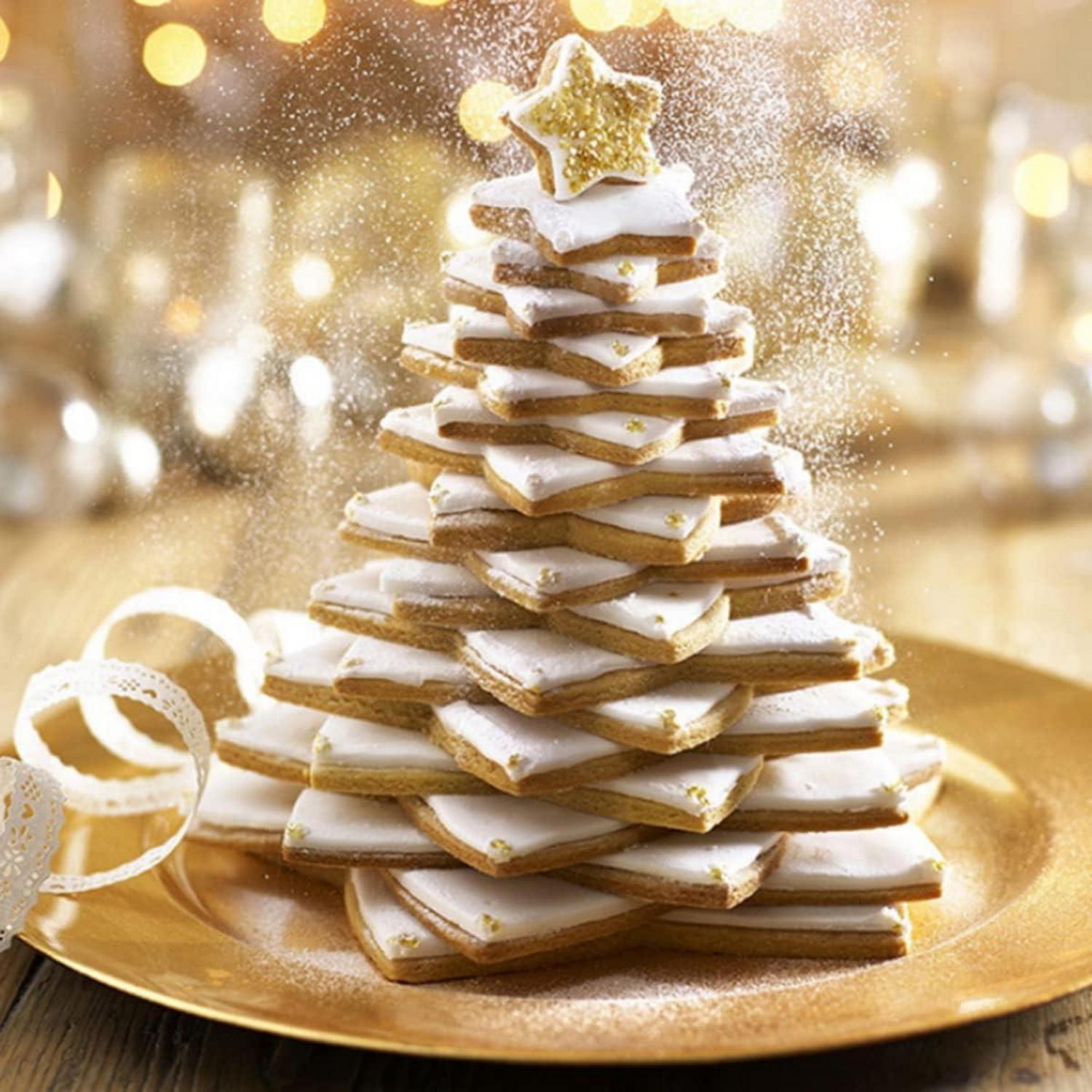Ausstechformen-Set Weihnachtssterne 10-teilig