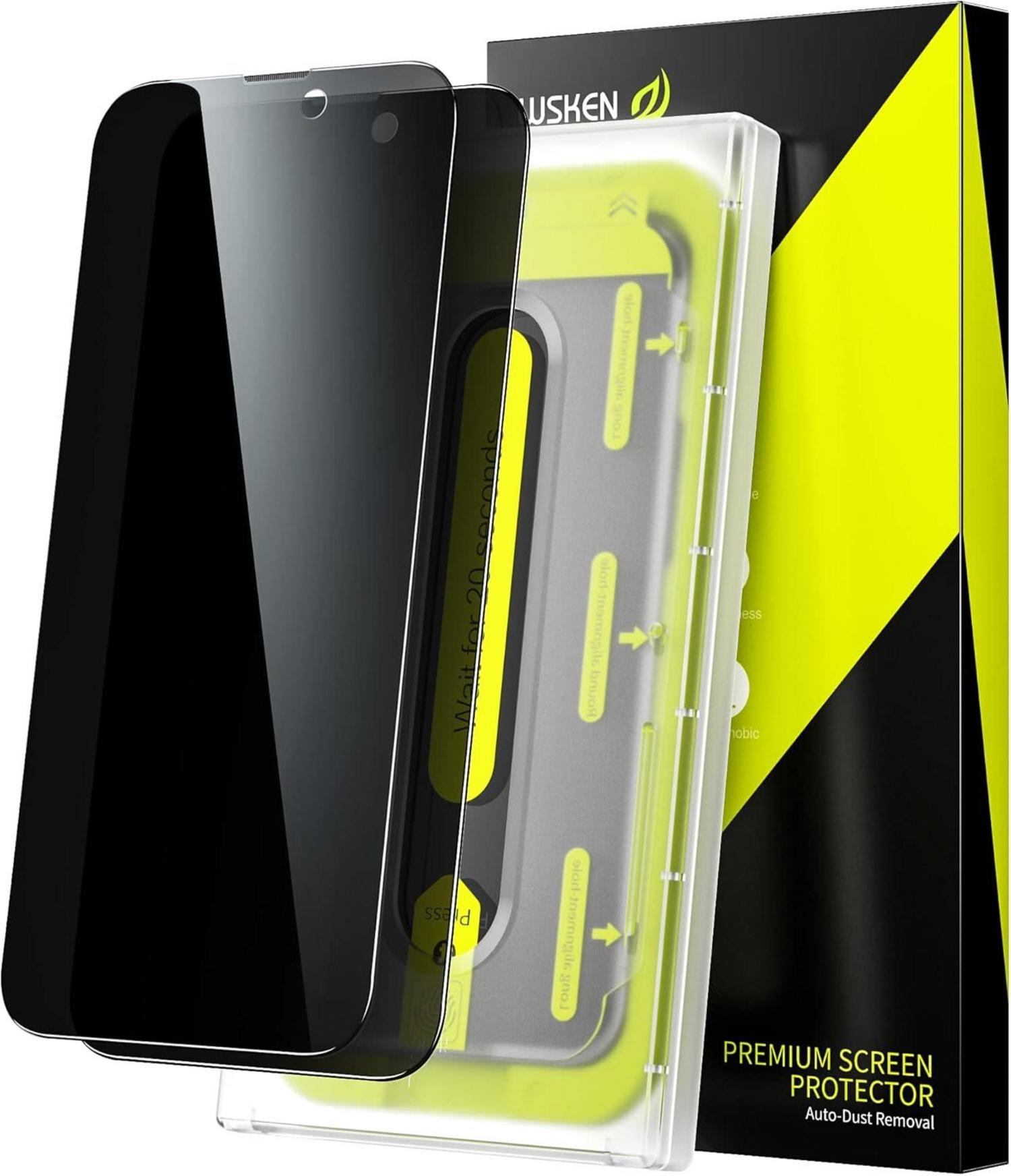 Sichtschutz Panzerfolie 2.5D Edge HD-Klar Displayschutz Folie 2 Stück