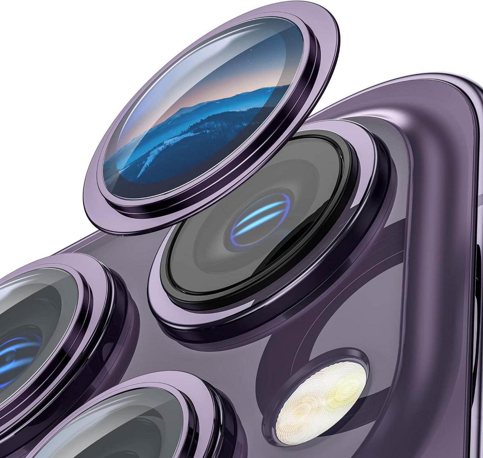 Kameraschutz für iPhone 14 Pro Max - Ultra-Klar 9H gehärtetes Glas