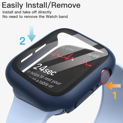 Schutzhülle Displayschutz Apple Watch SE Series 6 5 4 44mm