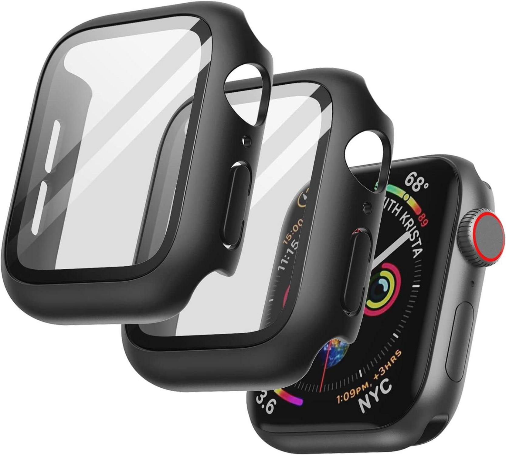 Schutzhülle mit Displayschutz für Apple Watch SE Series 6 5 4 40 mm
