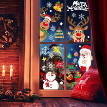 256 Weihnachten Fenstersticker Doppelseitige