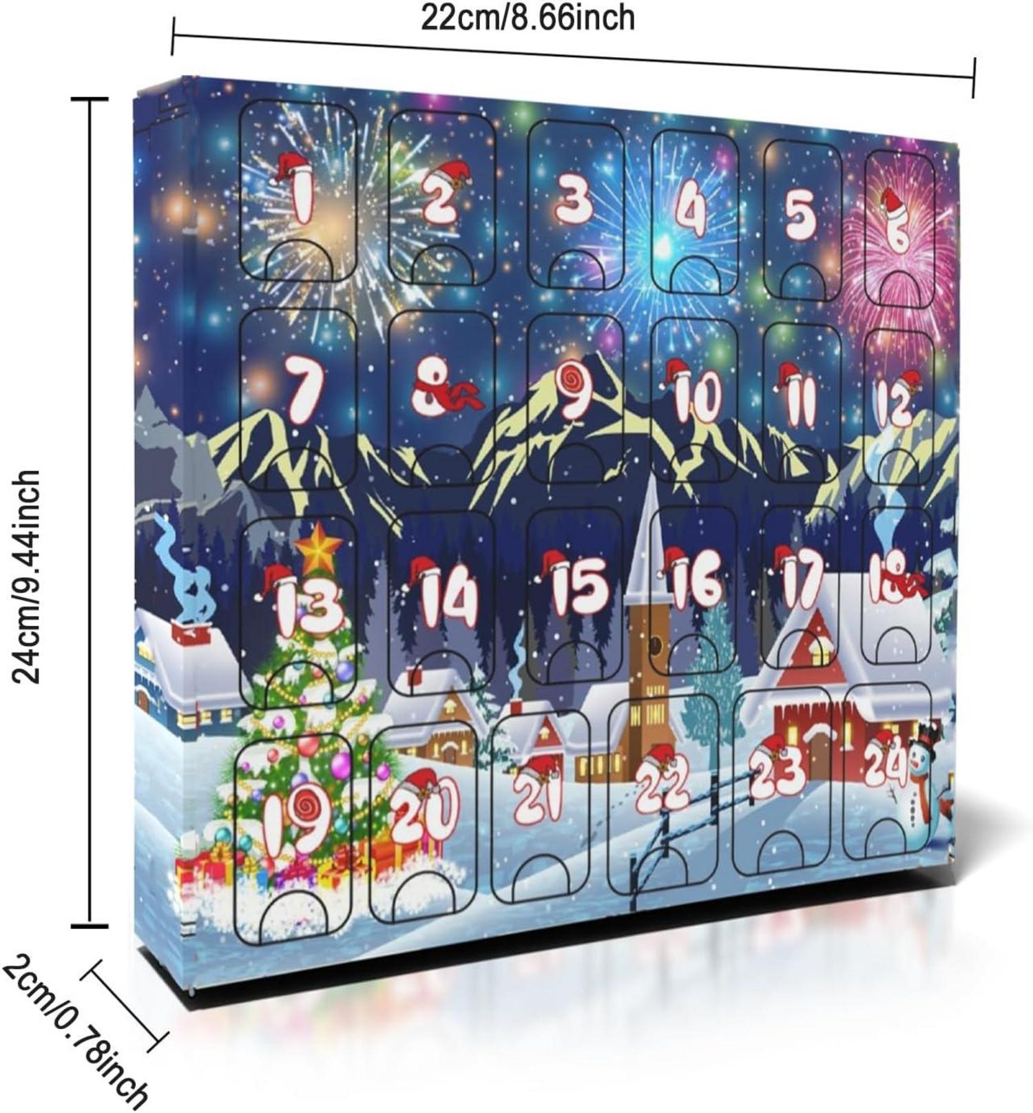 Puzzle Adventskalender 2024 Knobelspiele Weihnachtskalender Kinder