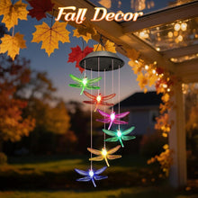 Leuchtende Libelle Windspiele Solar Geschenk Mama Oma