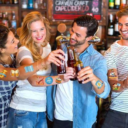 Bayrische Oktoberfest Tattoos, Wasserdichte Kinder Erwachsene Aufkleber